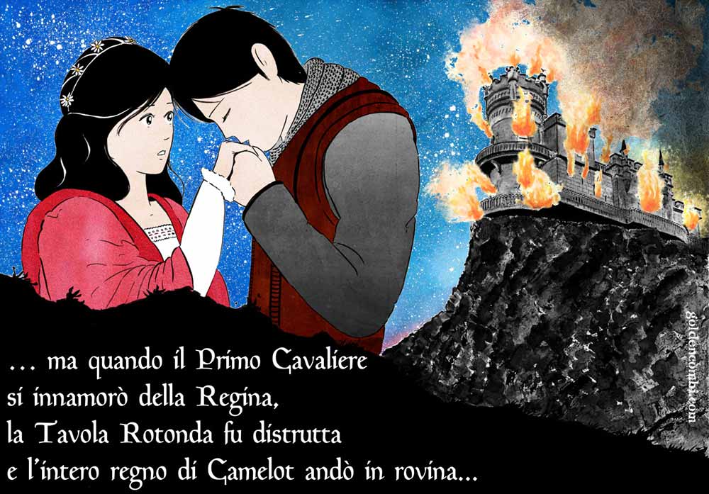 Vol. 1 - Cap. 5 - Camelot brucia (pag. 13) - Doujinshi del team Golden Combi