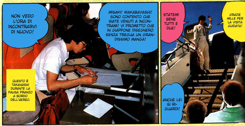 Yochi Takahashi torna in Giappone - Viaggio in Europa