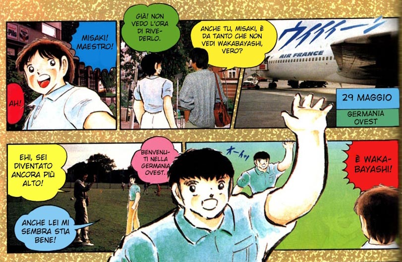 Yoichi Takahashi incontra Genzo Wakbayashi - Viaggio in Europa